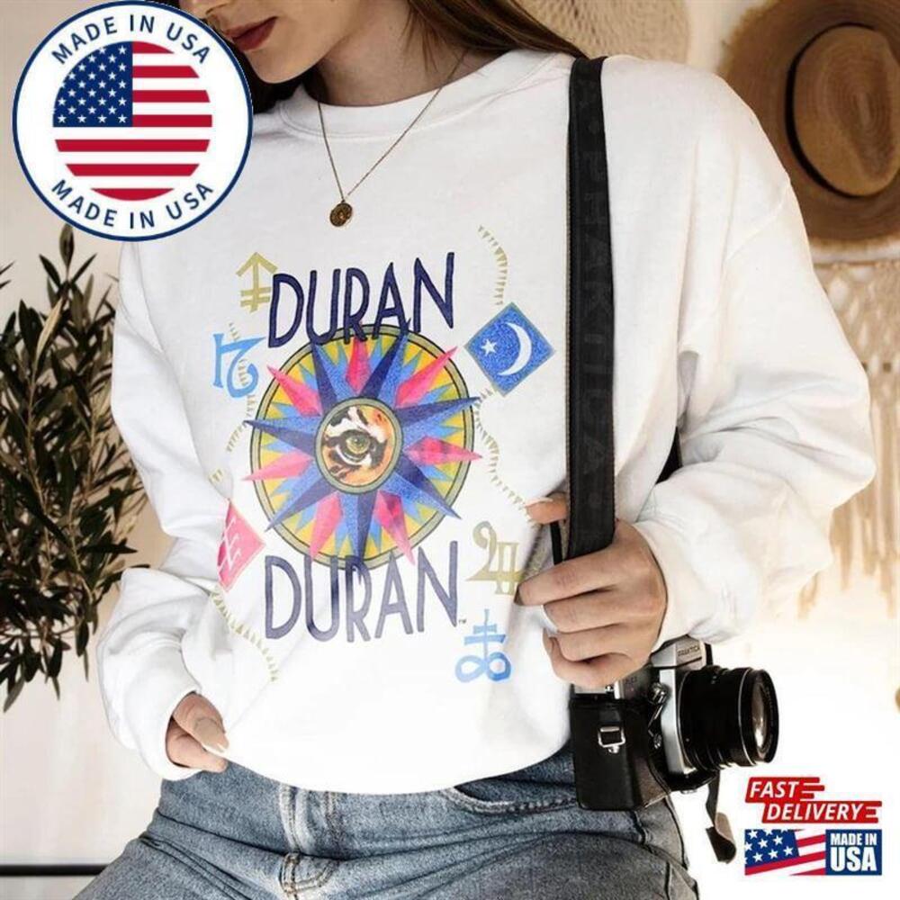 North American Tour Sweatshirt Duran Music Sweatshirt Retro Classic